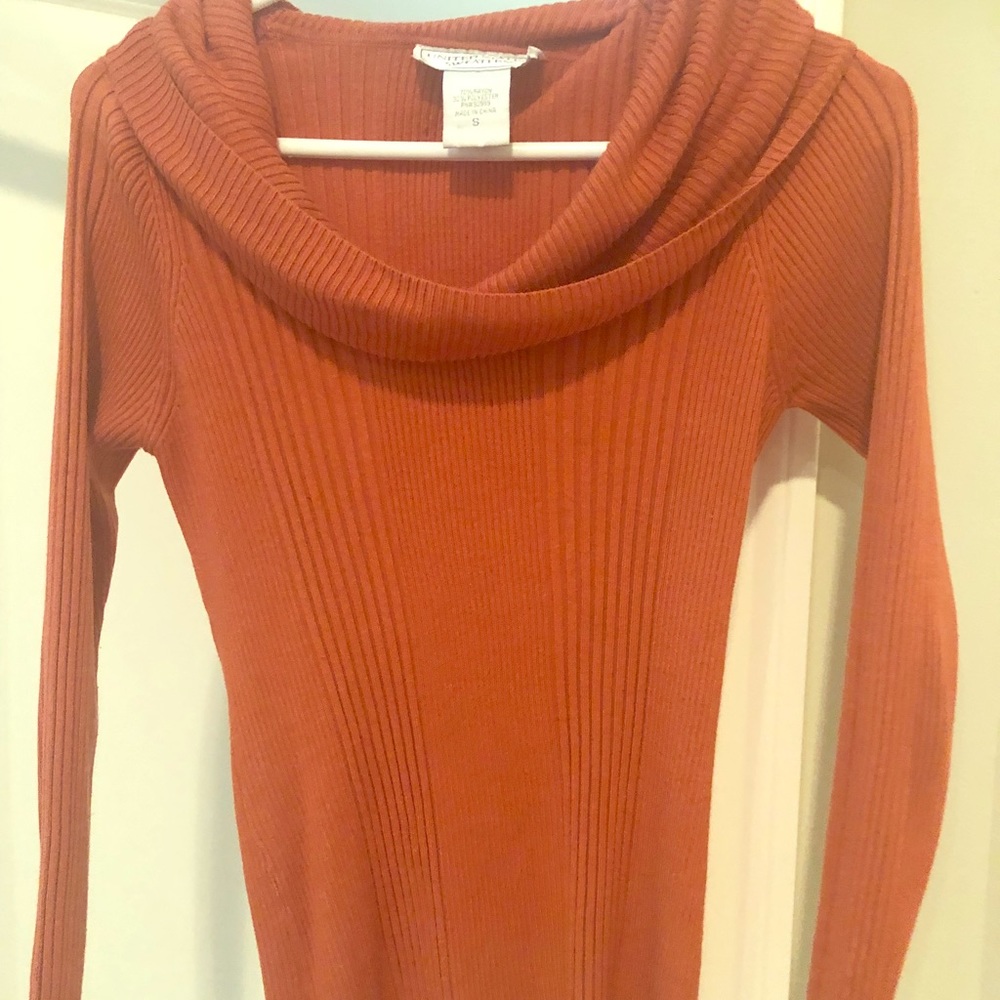 Orange sweater